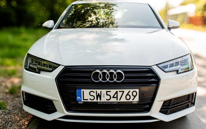 Audi A4 cena 99000 przebieg: 73000, rok produkcji 2017 z Świdnik małe 46